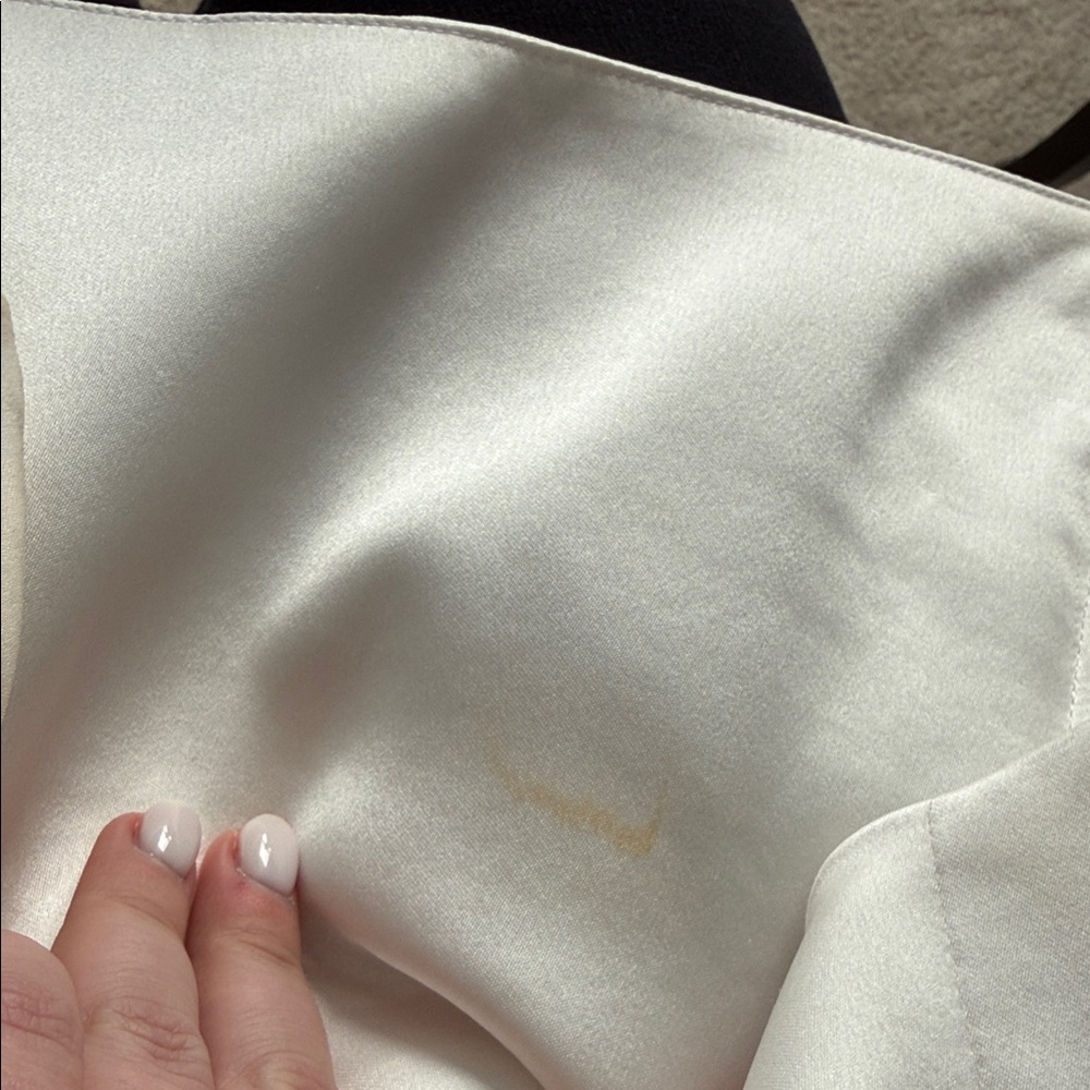 Park & Fifth Strapless Brodie White Dress - Picture 8 of 8